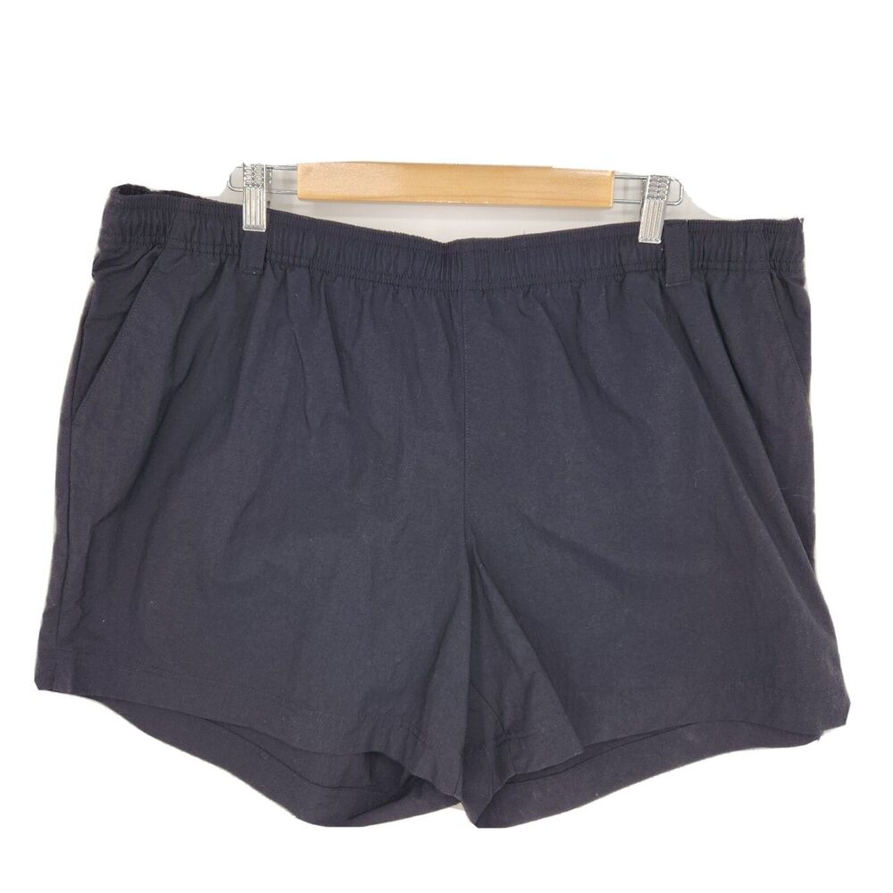New Columbia Women's PFG Backcast Water Shorts Black Size XXL